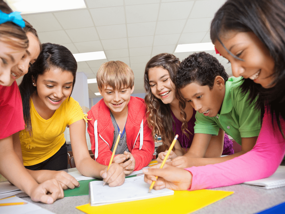 Image of group of children
